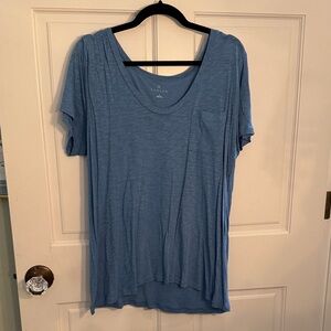 Caslon Sky Blue Short Sleeve Tee